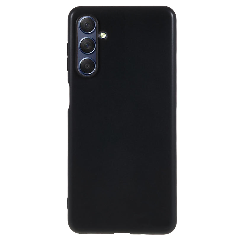 For Samsung Galaxy M54 5G / F54 5G Matte Fingerprint-free TPU Case Anti-scratch Phone Cover - Black For Samsung Galaxy M54 5G / F54 5G Matte Fingerprint-free TPU Case Anti-scratch Phone Cover - Black